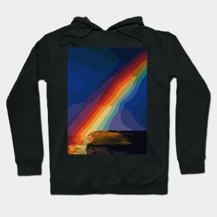 Colorful Rainbow - Landscape Hoodie